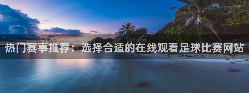 热门赛事推荐：选择合适的在线观看足球